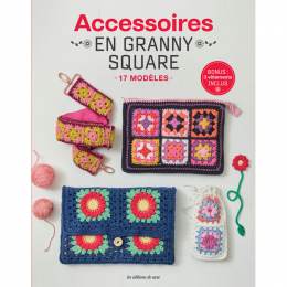 Accessoires en granny squares - 17 modèles - 105
