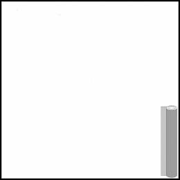 Feuille de feutrine Cinnamon Patch 30/45cm blanc - 105