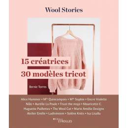 Wool stories 15 creatrices - 30 modeles tricot  - 105