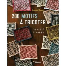 200 motifs a tricoter - jacquard 2 couleurs  - 105