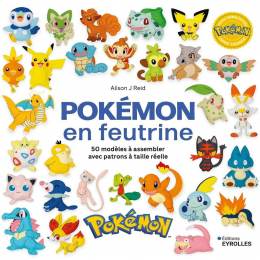 Pokemon en feutrine - 50 modèles - 105