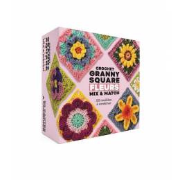 Coffret - crochet granny square fleurs mix & match - 105