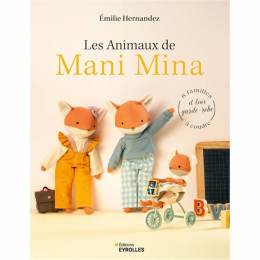 Les animaux de mani mina - 6 familles &agrave; coudre - 105