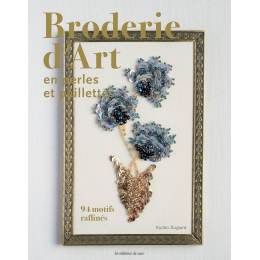 Broderie d'art en perles et paillettes - 105