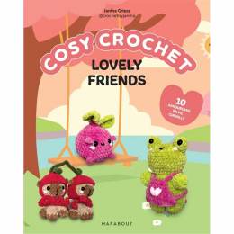 Cosy crochet-lovely friends-10 amigurumis chenille - 105