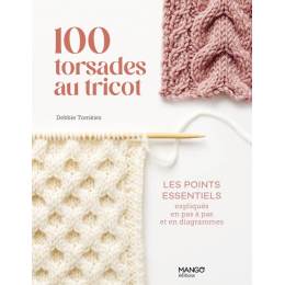 100 torsades au tricot - les pointes essentiels - 105