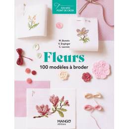 Fleurs - 100 modèles à broder - 105