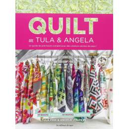 Quilt avec tula & angela - 17 quilts a piecer 47 m - 105