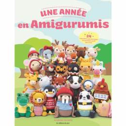 Une ann&eacute;e en amigurumis-24 adorables personnages - 105