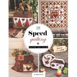 Speed quilting & couture sur papier - best of flor - 105