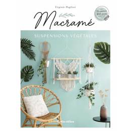 Macramé-suspensions végétales - 105