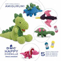 Livret DMC amigurumi Happy Chenille 5 mod&egrave;les - 12