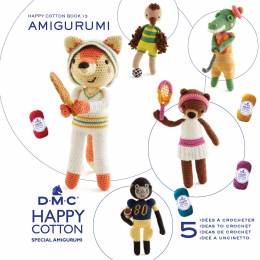 Livret DMC amigurumi Happy Cotton les sportifs - 12