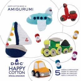 Livret DMC amigurumi Happy Cotton les moyens de transport - 12