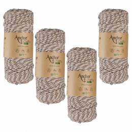 Fil Anchor macramé crafty 4x250g natural mix - 12