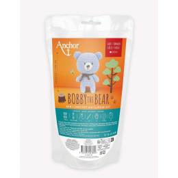 kit crochet mini amigurumi Anchor Bobby l'ours (XS) - 12