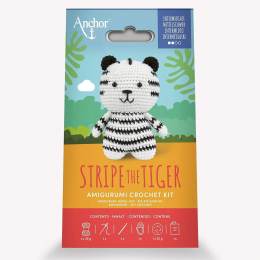 kit crochet amigurumi Anchor Strip le tigre (S) - 12