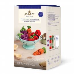 Kit crochet amigurumi DMC - Nos copains les l&eacute;gumes - 12