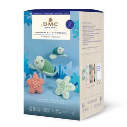 Kit crochet amigurumi DMC - Tortue de mer - 12