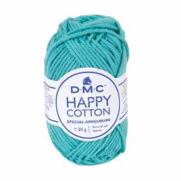 Bobine de Happy Cotton DMC 20 gr bleu tiffany - 12