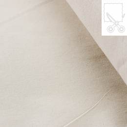 Échantillon 10x10cm de toile patron épaisse non traitée écru - 123