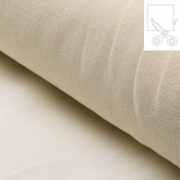 Échantillon 10x10cm de toile à beurre fine gaze non traitée écru - 123