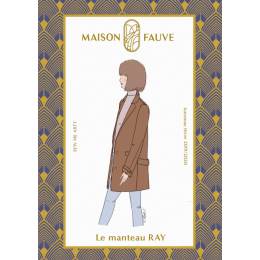 Patron manteau Maison Fauve(du 34 au 56) - 124