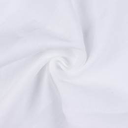 Tissu lin uni blanc - 138