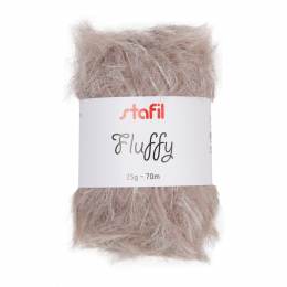 Pelote Fluffy Stafil fil peluche amigurumi brun 25g - 14