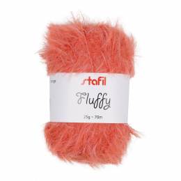 Pelote Fluffy Stafil fil peluche amigurumi orange 25g - 14
