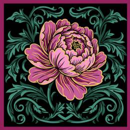 Coussin p&eacute;n&eacute;lope antique -  tournesol - 150