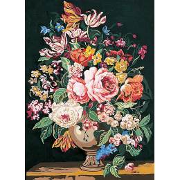 Canevas 45/60 - Le vase de fleurs - 150