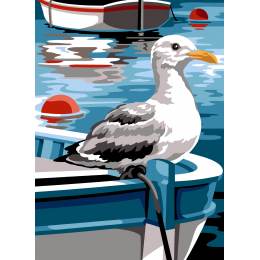 Canevas 45/60 - mouette - 150