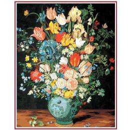 Canevas 75/90 - Le vase bleu (Brueghel) - 150