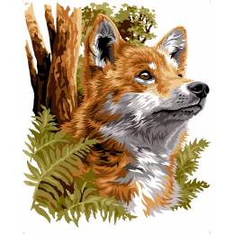 Canevas 75/90 - renard - 150
