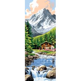 Canevas 25/60 - cascade - 150