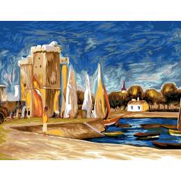 Canevas 60/80 - La Rochelle (Renoir) - 150