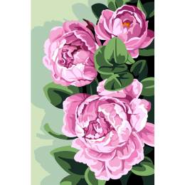 Canevas 30/40 Pivoine - 150