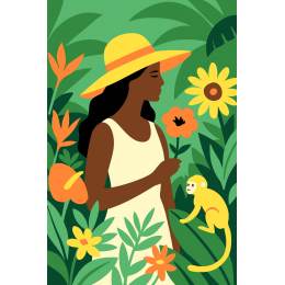 Canevas 30/40 Belle des &icirc;les - 150