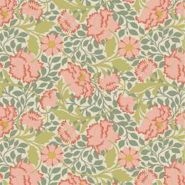Tissu Tilda songbird flora sage - 153