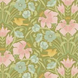 Tissu Tilda songbird songbird green - 153