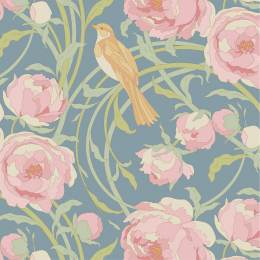 Tissu Tilda songbird cora blue - 153