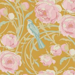 Tissu Tilda songbird cora mustard - 153