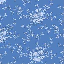 Tissu Tilda Something Blue no&euml;l cornflower - 153