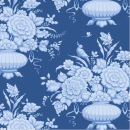 Tissu Tilda Something Blue afina denim - 153