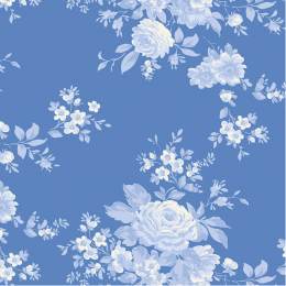 Tissu Tilda Something Blue carol cornflower - 153