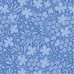 Tissu Tilda Something Blue bushbloom cornflower - 153