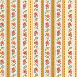 Tissu Tilda Village Life agnes ochre - 153