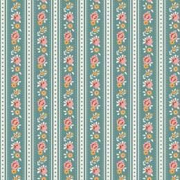 Tissu Tilda Village Life agnes teal - 153