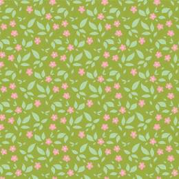 Tissu Tilda Tipsy green - 153